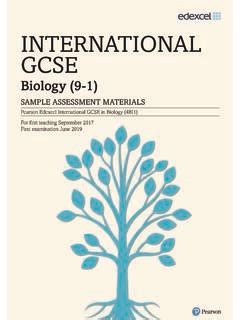 International GCSE 91 Friday 8 January 2021 IG Exams Biology