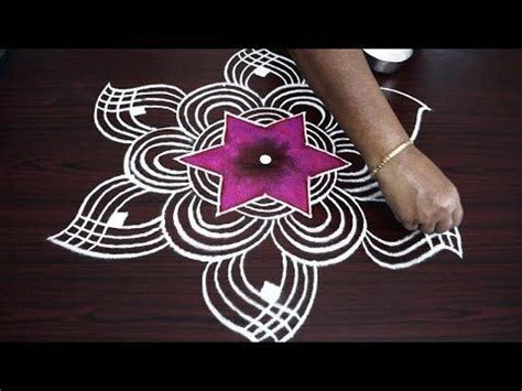 Simple Padi Kolam For Margazhi Dhanurmasam Muggulu Sankranthi