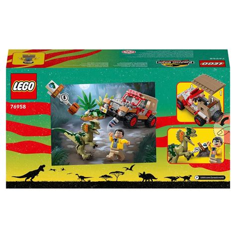 Lego Jurassic Park 76958 Hinterhalt Des Dilophosaurus Set Smyths Toys Deutschland