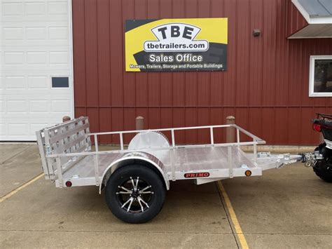 2023 Trophy Trailers Aluminum Rail Utility Trailer TBE Equipment