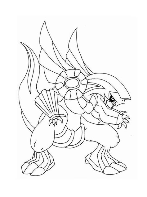 palkia coloring page template pokemon ready for download