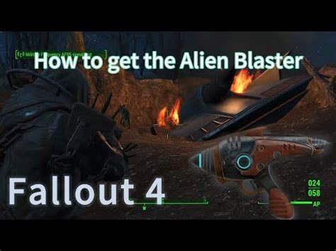 How To Get The Alien Blaster Pistol In Fallout Youtube