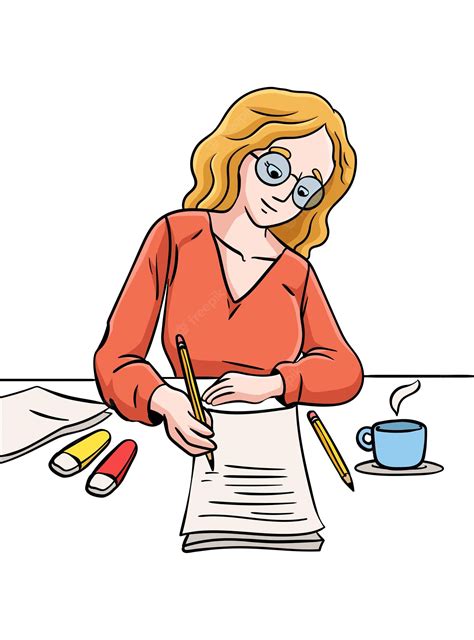 Author Writer Book Writing Transparent Background PNG Clipart Clip