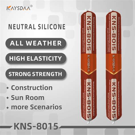 Glass Curtain Wall Use Neutral Silicone Structural Adhesive RTV Sealant