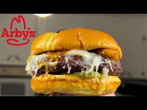 Arby’s new Gameday cheeseburger review - YouTube