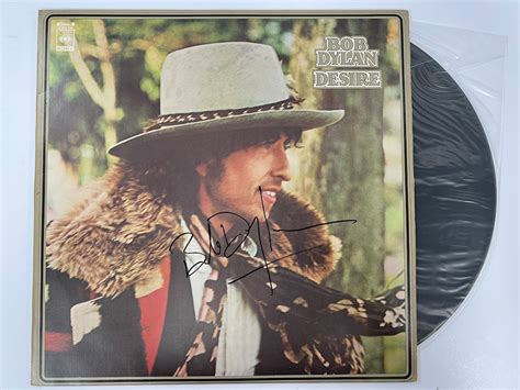 Autograph Signed Bob Dylan Vinyl Coa Etsy