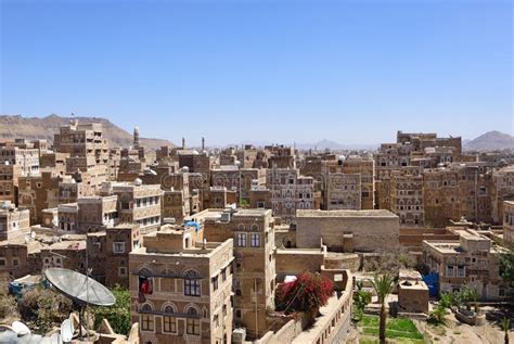 Sanaa, Yemen stock image. Image of east, sana, arabia - 60111181