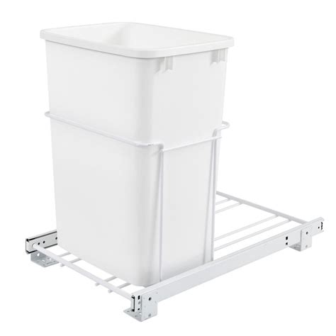 Rev A Shelf Rv 12pb Single 35 Quart Pull Out Kitchen Cabinet Waste Bin