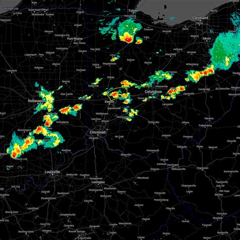 Interactive Hail Maps Hail Map For Dayton Oh