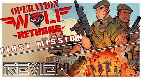 Operation Wolf Returns First Mission Vr Review Psvr Youtube