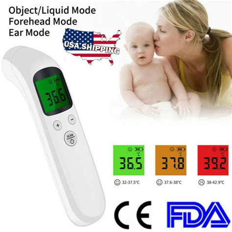 Lcd Digital Non Contact Ir Infrared Thermometer Fo Vicedeal