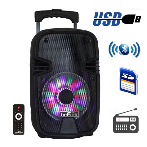 Befree Sound 8 Inch Bt Portable Party Speaker