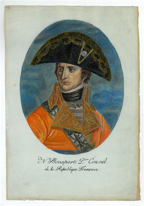 Portrait Of Napoleon Bonaparte As First Consul Of The French Republic