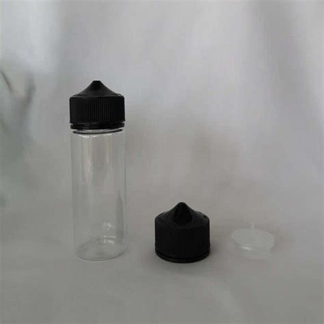 BOUTEILLE FLACON FLACON POMPE Black 60ml Plastique Compte Gouttes