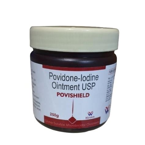 Povidone Iodine Ointment Gm Jar Microwin Third Party Manufacturing