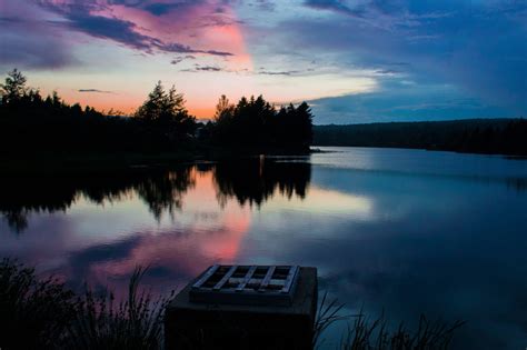 Canada 5K Cloud Sky Lake Transportation River Nightime Beauty