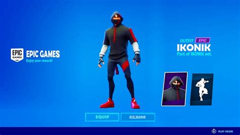 How To Get Ikonik Skin Now Free In Fortnite Unlock Ikonik Skin And Ikonik Emote Now Free Skin