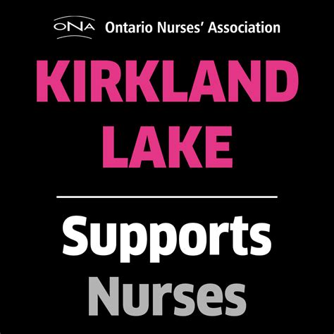 Ontario Nurses Association On Twitter Kirkland Lake Will You Help