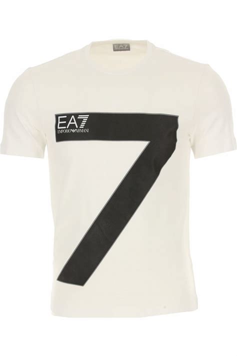 EA7 - 7 Logo T-Shirt - White - ES@21