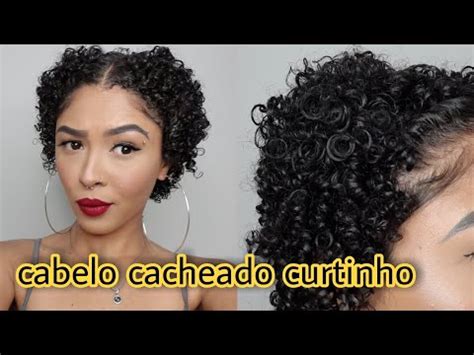 COMO FINALIZAR O CABELO CACHEADO CURTO MINHA FINALIZAÇÃO ATUALIZADA