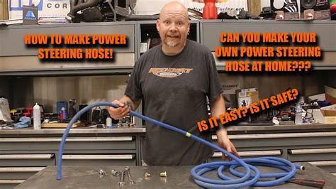 How To Make A High Pressure Power Steering Hose At Home Youtube