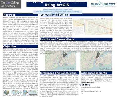 Pdf Sewer Data In Nyc Using Arcgis Cuny Crest Institutecrestcuny