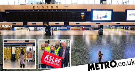 Passengers Face Travel Chaos Today After 9000 Train Drivers Strike