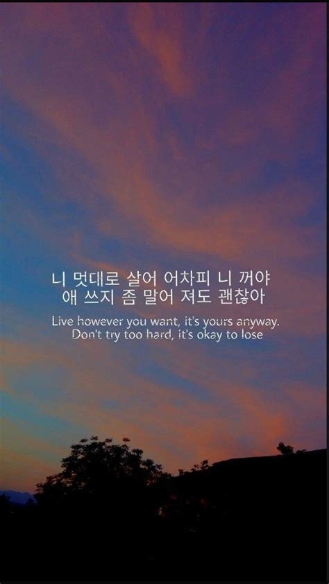 63 Aesthetic Korean Quotes Wallpaper Korea Quotes Korean Quotes