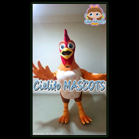 Rooster Bartolito Mascot - Costume | Cielito MASCOTS