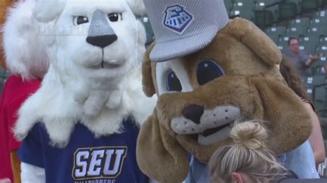 How Spike the Round Rock Express mascot keeps cool during the summer ...