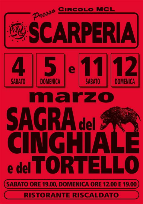 Sagra Del Cinghiale E Del Tortello Scarperia E San Piero