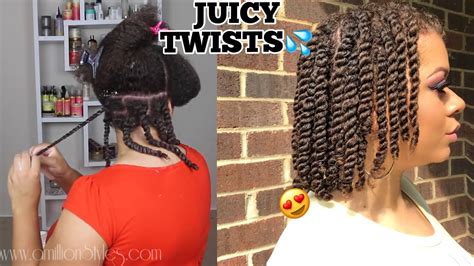 Tutorial How To Twist Your Natural Hair Properly A Million Styles