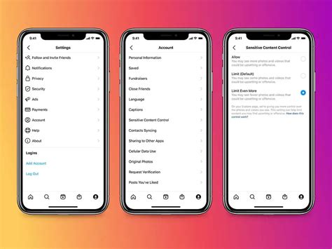 Instagram Introduces Sensitive Content Control Options