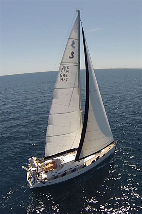 Charter sailboat 4 cabins Greece hire sail yacht up to 8 persons