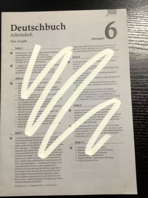 L Sungen Zu Deutschbuch Arbeitsheft Neue Ausgabe Cornelsen Deutsch