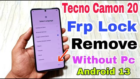 Tecno Camon Frp Unlock Without Pc Tecno Ck Gmail Id Bypass