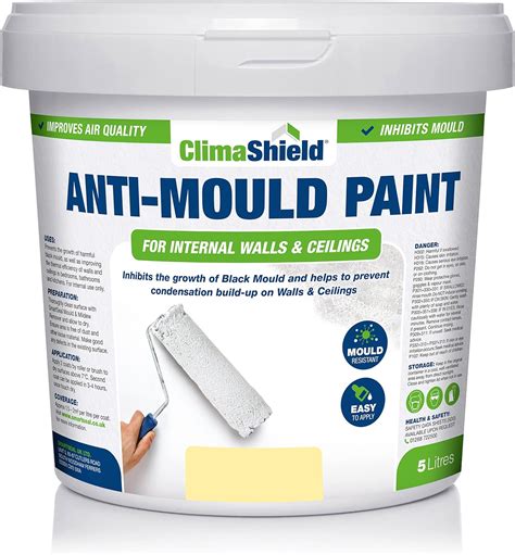 Smartseal Anti Mould Paint 5 Litres For Bathroom Kitchen And