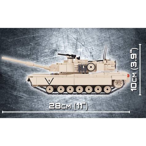 Small Army Carro Armato M1A2 Abrams 2608 Cobi