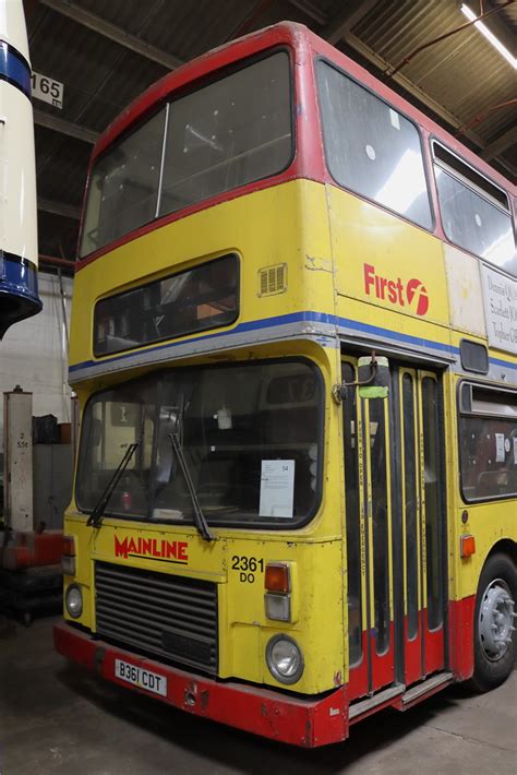 2361 B361 CDT Preserved 1984 Vintage Dennis Dominator Ea Flickr