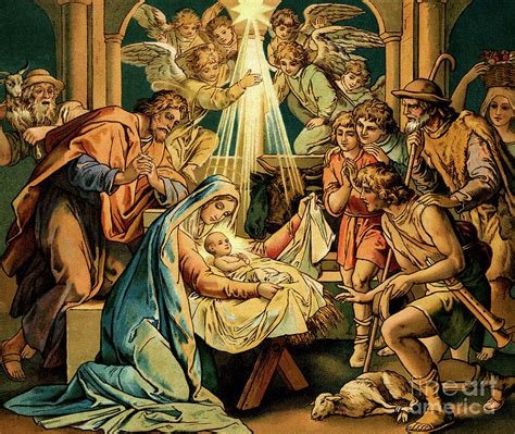 Nativity Paintings By Famous Artists