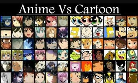 Anime Vs Cartoon Cartoon Amino Espa Ol Amino