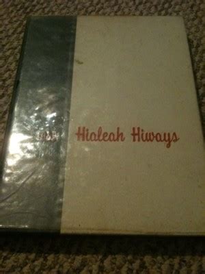 1965 Hialeah High School Yearbook "hiways | #159166210