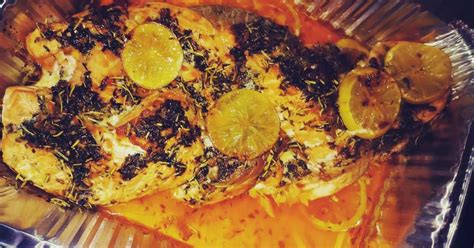 Garlic And Herb Braided Salmon Recipe Samsung Food App