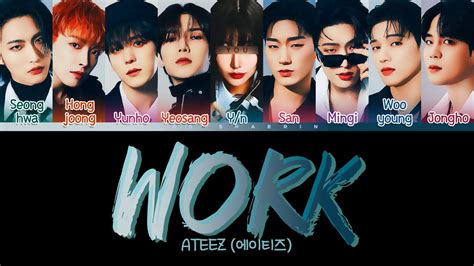 Karaoke Ver Ateez Work Members You As Member Color