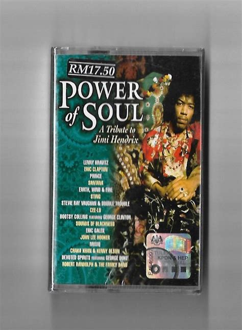 Power Of Soul A Tribute To Jimi Hendrix Cassette Original New And