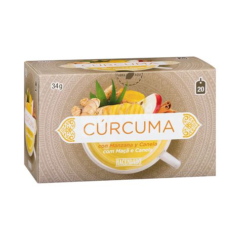 Hacendado Infusion Curcuma Caja Bolsitas