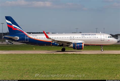 VQ BSH Aeroflot Russian Airlines Airbus A320 214 WL Photo By