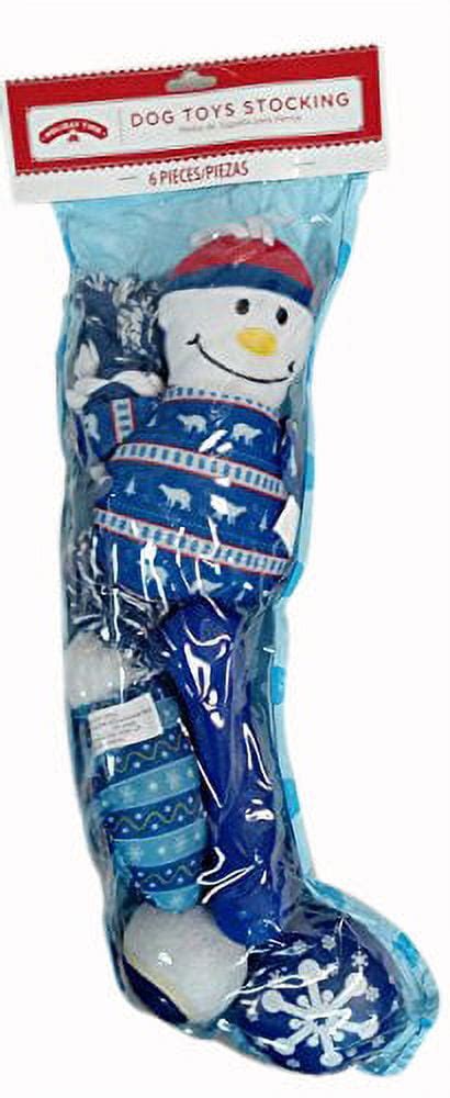 Holiday Time Dog Toy Stocking