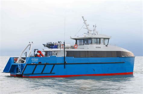 Oceanographic Research Boat Vejunas Baltic Workboats As Catamaran