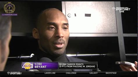 Kobe Bryant Post Game Interview Lakers Vs Spurs Youtube